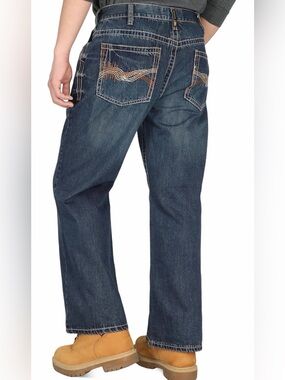 BOCOMAL FR Field Pants 100%‎ Cotton Blue Jeans Workwear 36x32